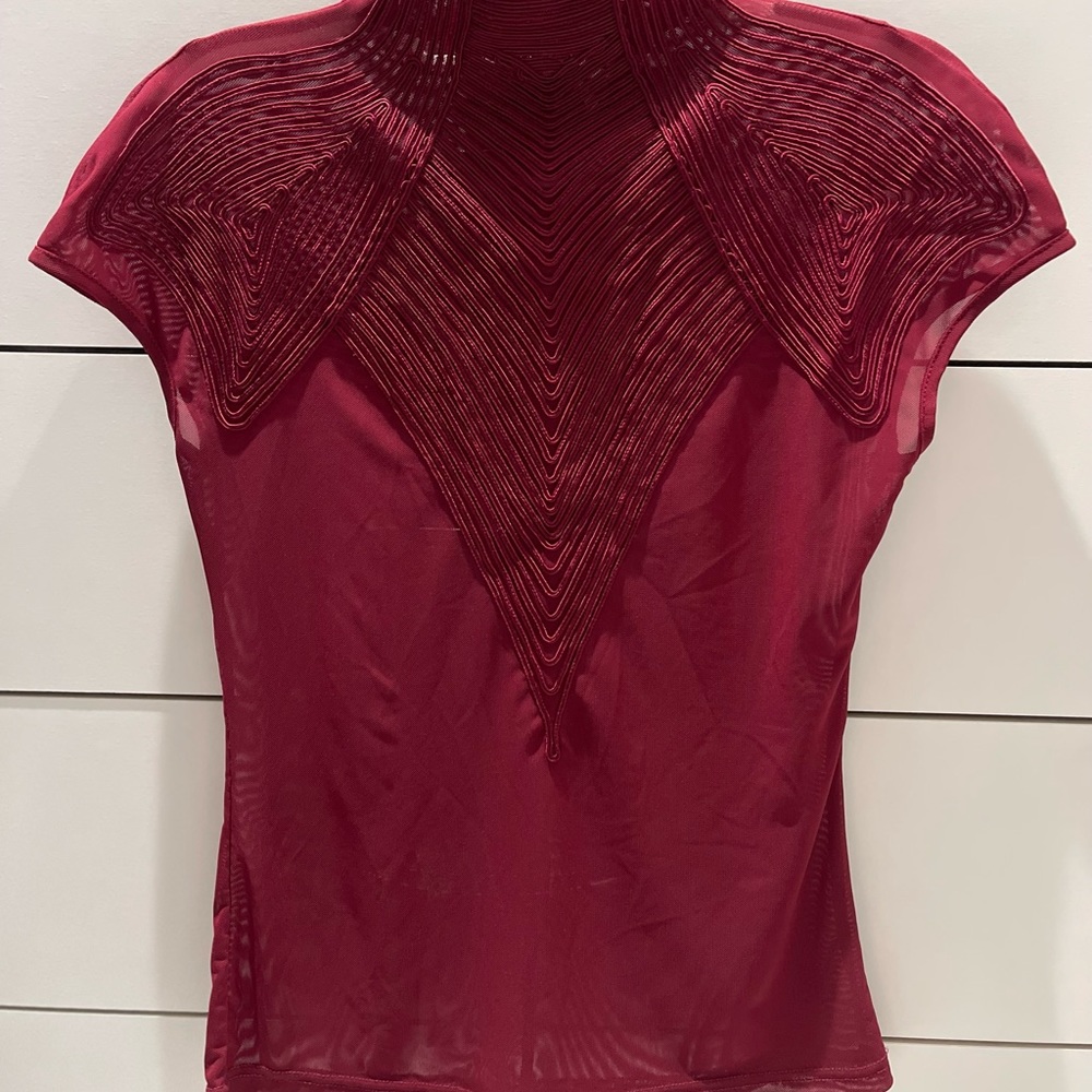 NWOT Gracia Embellished Top